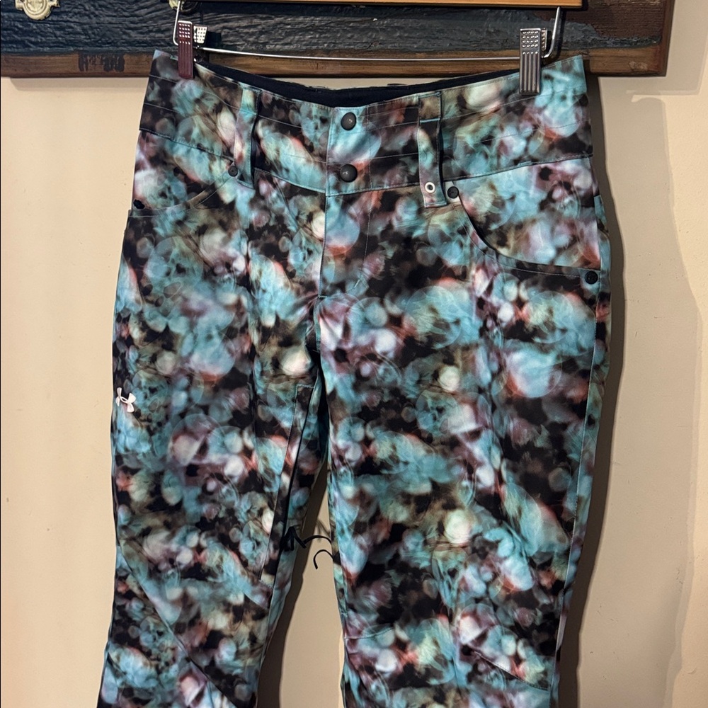 Under Armour Cold Gear Infrared Bubble Pattern Ski Pants Size Small - Picture 3 of 16